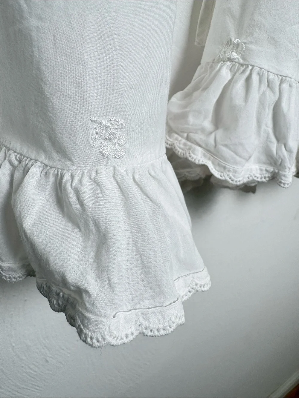 Victoria’s Secret vintage babydoll chemise teddy top dress cottage prairie